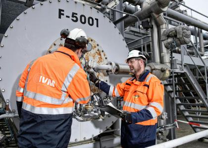 Vast opgestelde explosiemeters